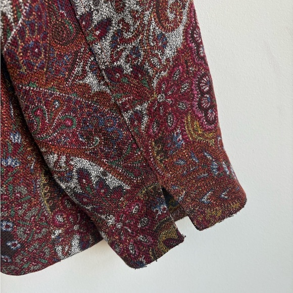 Coldwater Creek Paisley Tapestry Jacket Blazer Size 1X - Picture 7 of 7